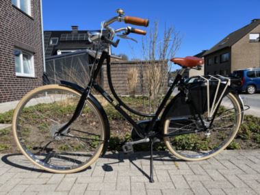 Hollandrad Batavus Old Dutch Deluxe schwarz Damenrad
