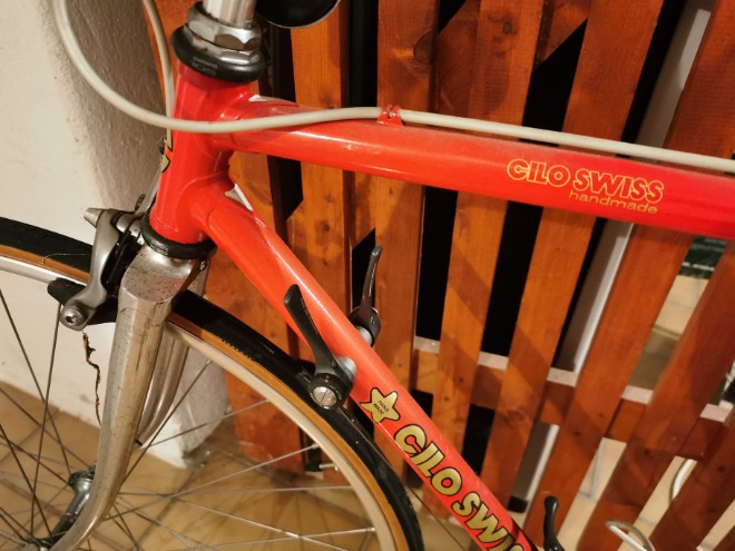 Rennrad aus dem Jahr 1990 zu verkaufen Cilo Swiss